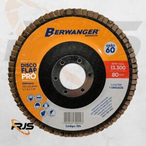 LIXA FLAP PRO – 115x 22MM – CURVO