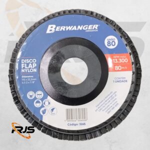 LIXA FLAP – 115x 22MM – BASE NYLON – RETO