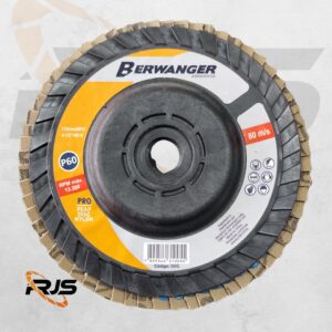 LIXA FLAP PRO – 115x M14 – BASE NYLON – RETO