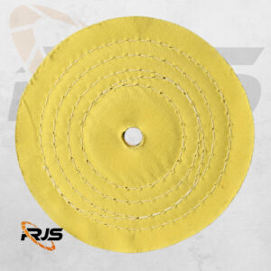 POLIA DE ALGODÃO TECIDO AMARELO NACIONAL- 115MM|150MM|230MM -