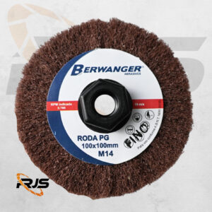 LIXA RODA MANTA  - 100x 100x M14-