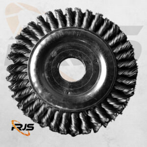 ESCOVA CIRCULAR AÇO TRANÇADO STB - 115x 5x 22MM - WEILER