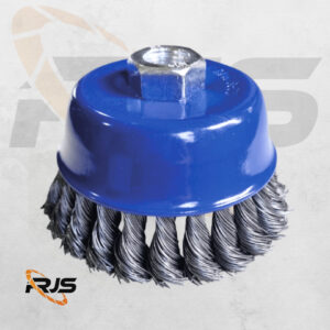 ESCOVA COPO AÇO TRANÇADO - 65MM|100MM -