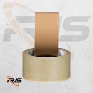 FITAS ADESIVA MARROM - 100M -