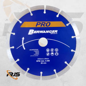 DISCO DIAMANTADO - 230MM x 22MM - SEGMENTADO